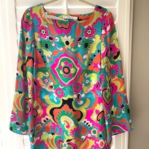 Alice & Trixie Silk Shift Dress M